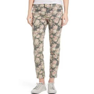 Current/Elliott Denim Stiletto Floral Print Jeans (phoenix floral)